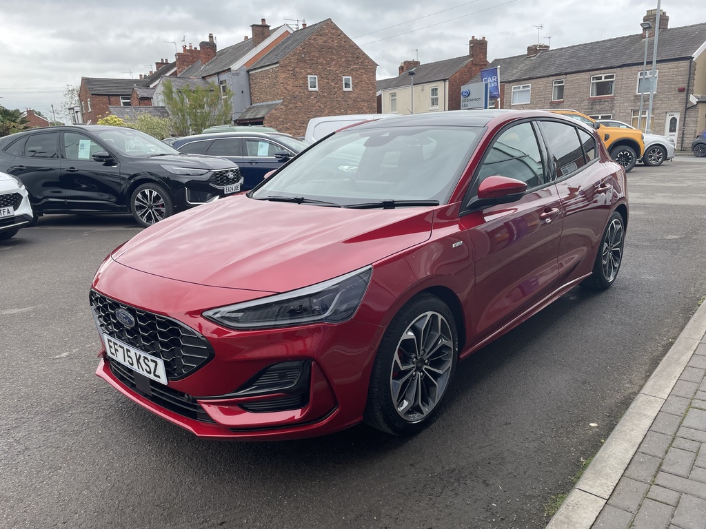 Ford Focus 1.0 Ecoboost Hybrid Mhev St-line X Red #3