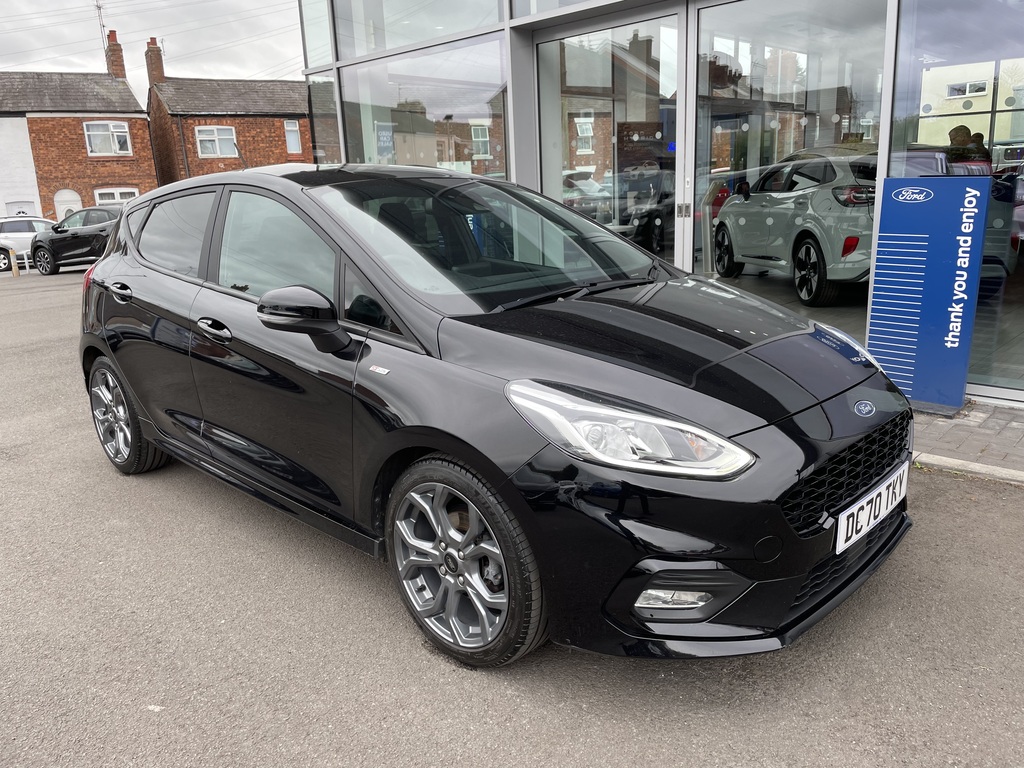 Ford Fiesta 1.0 Ecoboost Hybrid Mhev 125 St-line Edition Black