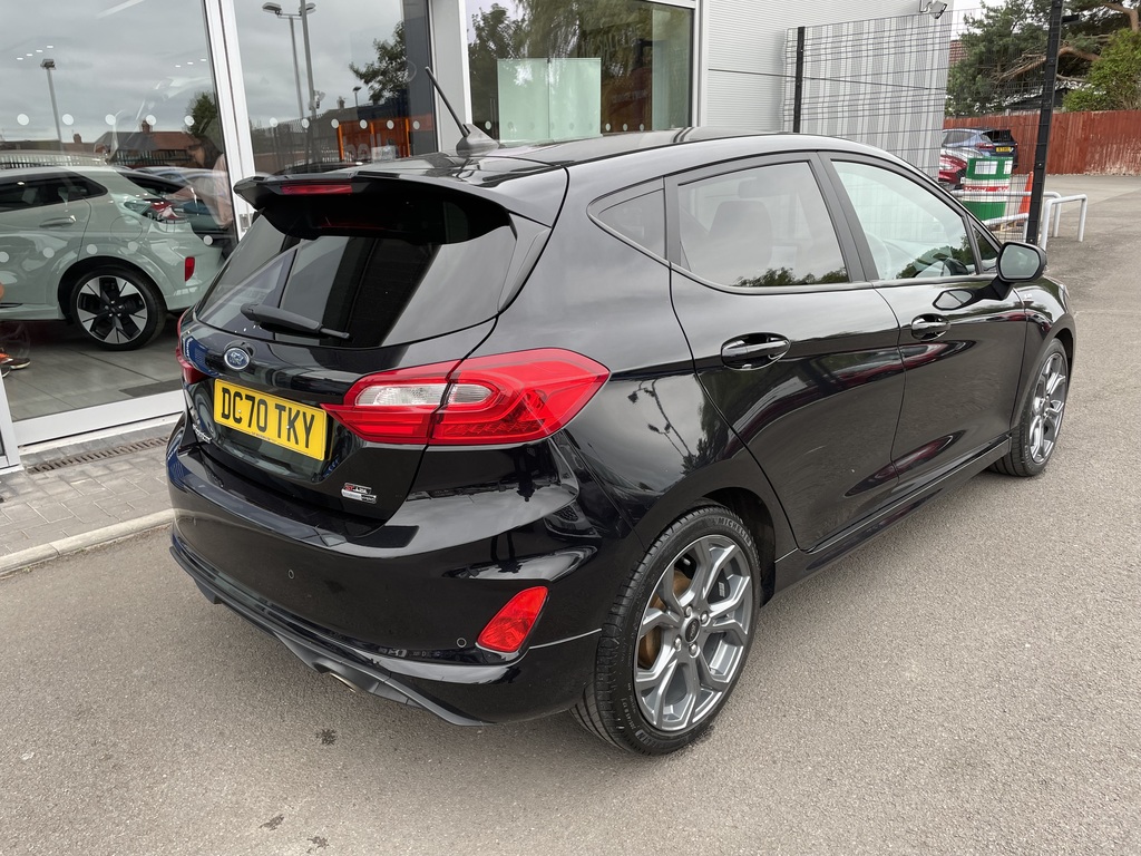 Ford Fiesta 1.0 Ecoboost Hybrid Mhev 125 St-line Edition DC70TKY Black #6
