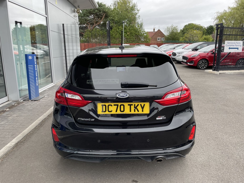 Ford Fiesta 1.0 Ecoboost Hybrid Mhev 125 St-line Edition DC70TKY Black #5