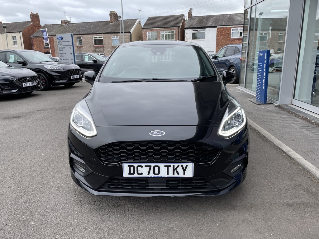 Ford Fiesta 1.0 Ecoboost Hybrid Mhev 125 St-line Edition DC70TKY Black #2