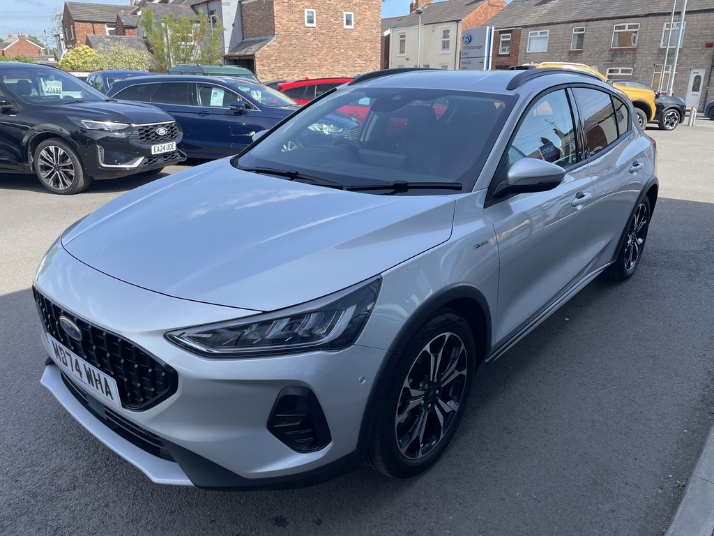 Ford Focus 1.0 Ecoboost Hybrid Mhev 155 Active X Silver #3