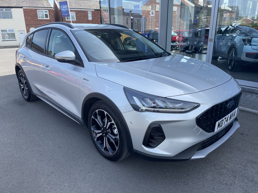Ford Focus 1.0 Ecoboost Hybrid Mhev 155 Active X Silver