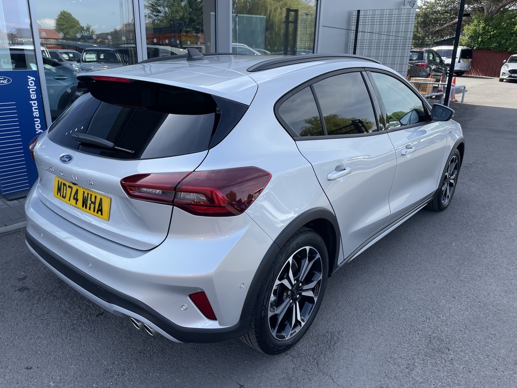 Ford Focus 1.0 Ecoboost Hybrid Mhev 155 Active X Silver #4