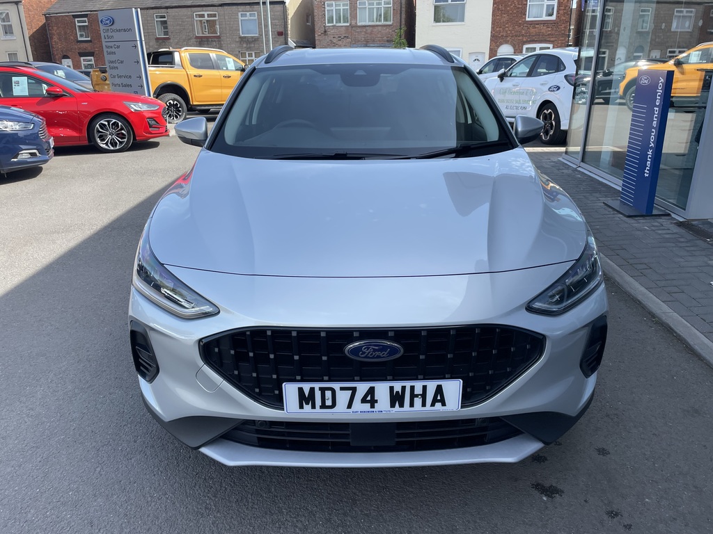 Ford Focus 1.0 Ecoboost Hybrid Mhev 155 Active X Silver #2