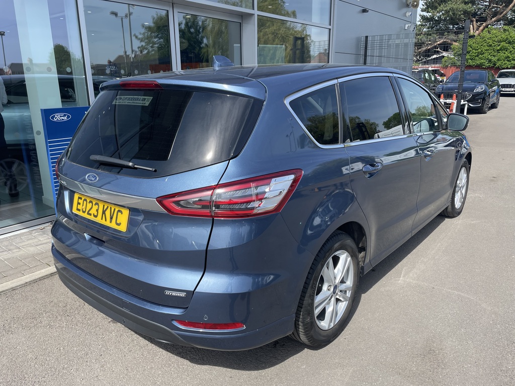 Ford S-Max 2.5 Fhev 190 Titanium Lux Pack Cvt EO23KVC Blue #4