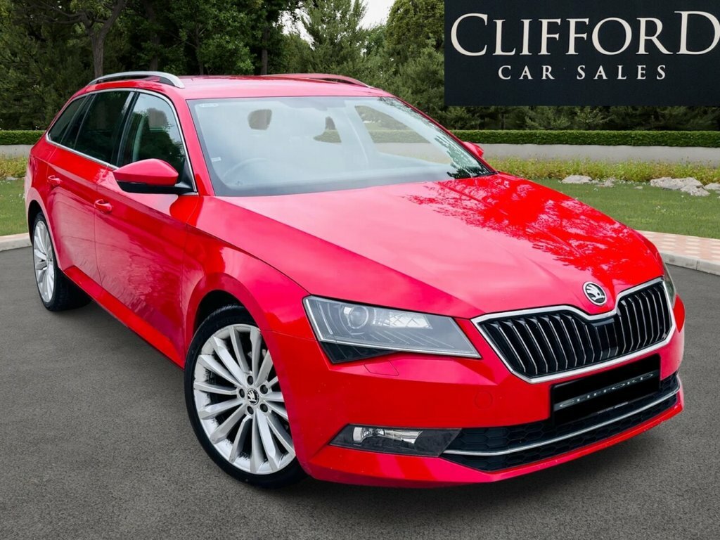 Skoda Superb 2L Se L Executive YC66NDY Red #2