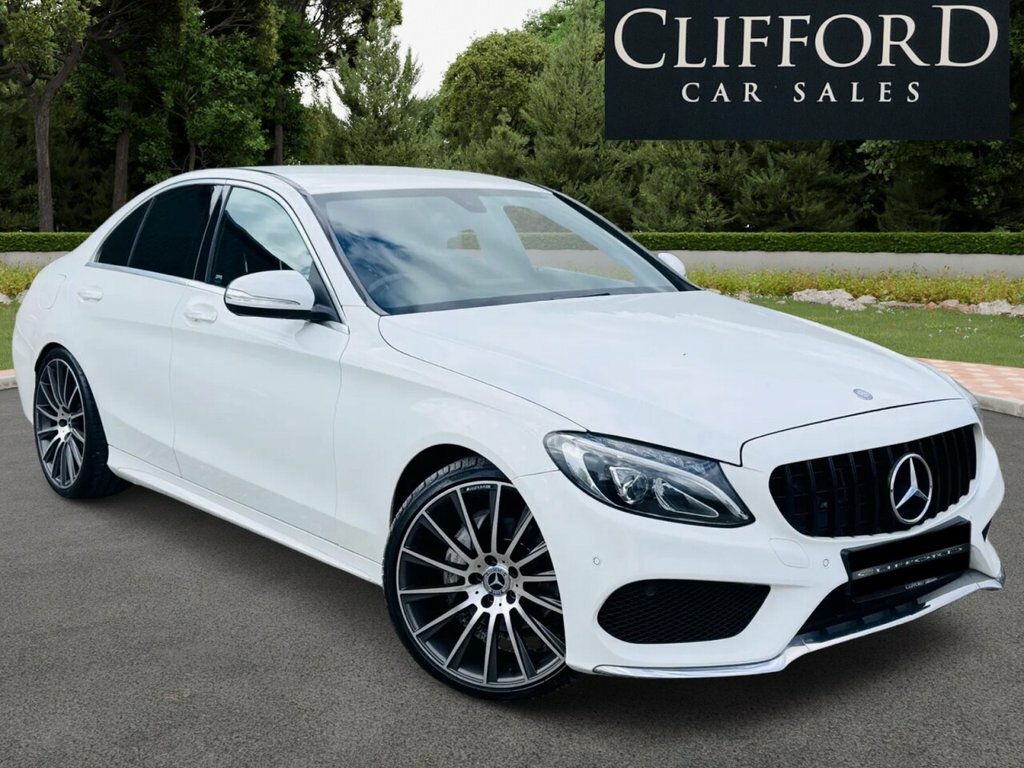 Mercedes-Benz C Class 2.1L Amg Line White
