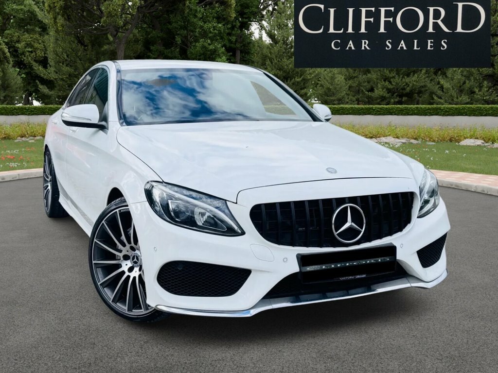 Mercedes-Benz C Class 2.1L Amg Line MV15CYT White #3