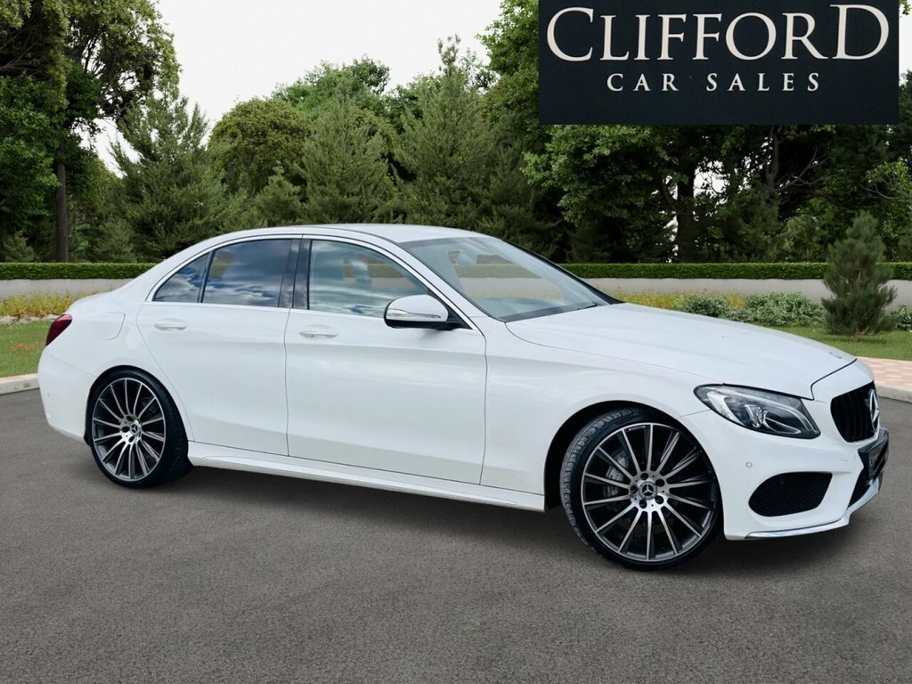 Mercedes-Benz C Class 2.1L Amg Line MV15CYT White #4