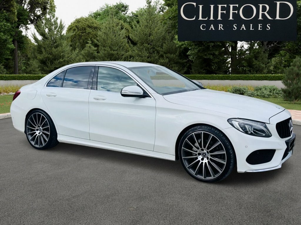 Mercedes-Benz C Class 2.1L Amg Line MV15CYT White #6