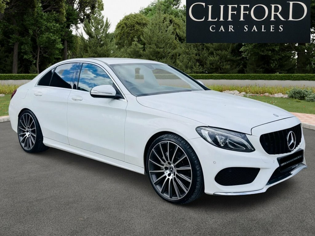 Mercedes-Benz C Class 2.1L Amg Line MV15CYT White #5