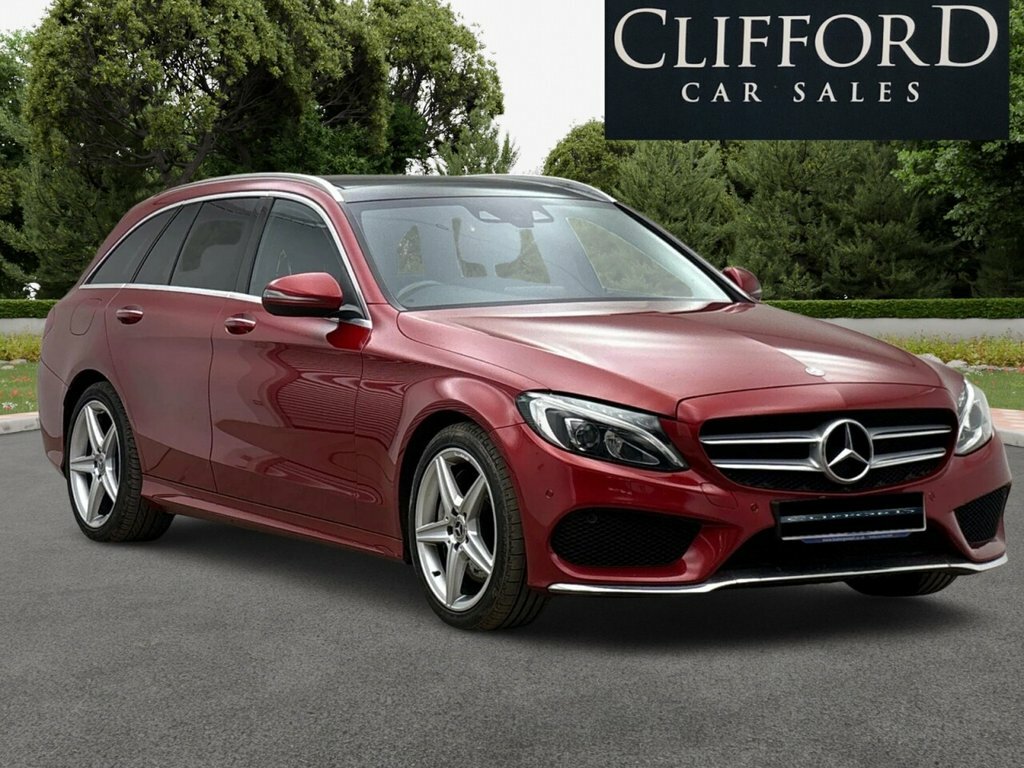 Mercedes-Benz C Class C 250 Amg Line Premium D Red
