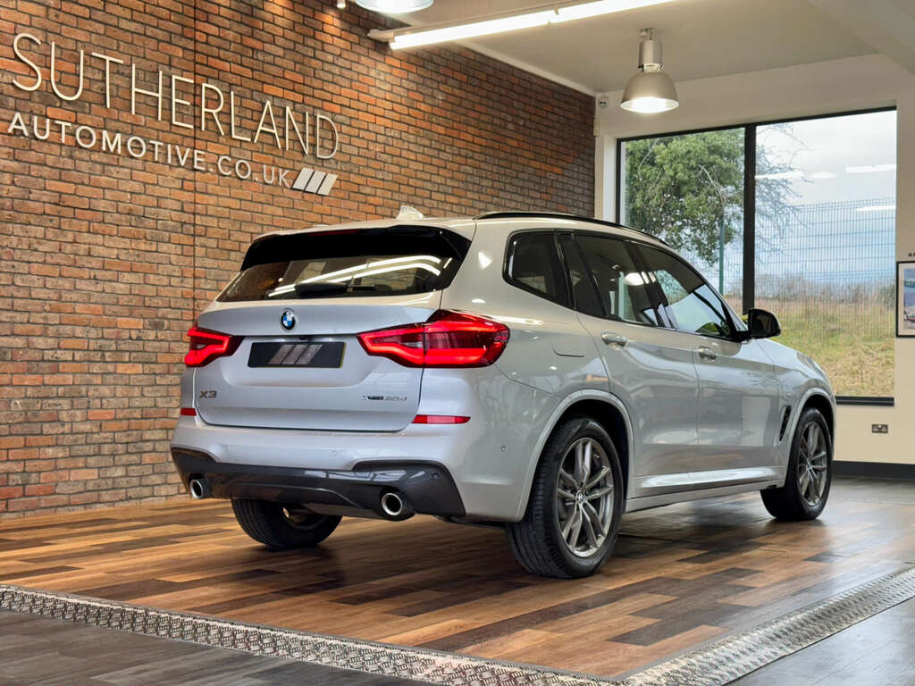 BMW X3 2.0 X3 Xdrive 20D M Sport Mhev 4Wd Silver #5