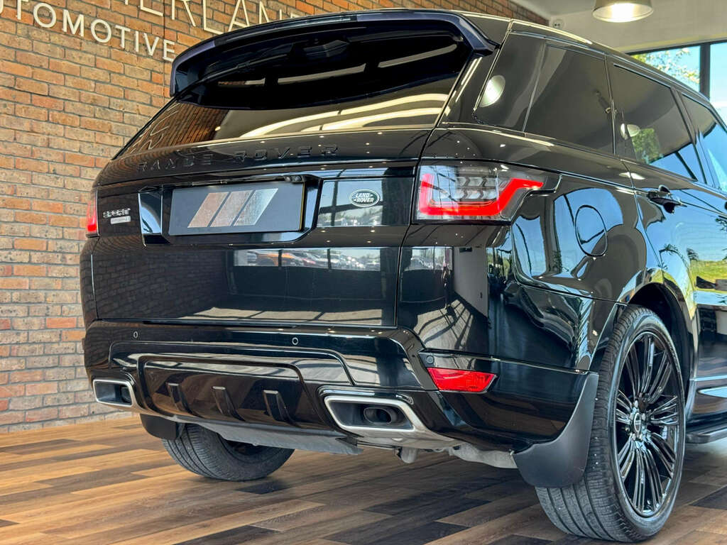 Land Rover Range Rover Sport 3.0 Range Rover Sport Hse D Mhev 4Wd PL70MEV Black #6