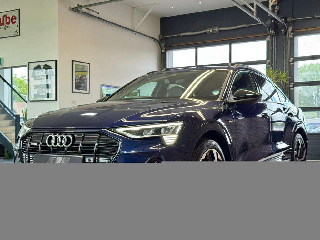 Audi E-tron E-tron Sportback 55 Black Edition Quattro 4Wd Blue