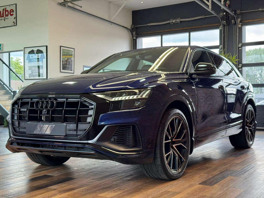 Audi Q8 3.0 Q8 Black Edition 55 Tfsi Mhev Quattro 4Wd VA22LML Blue #4