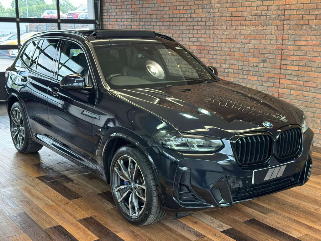 BMW X3 2.0 X3 Xdrive 20I M Sport Mhev 4Wd VN22TKD Black #2
