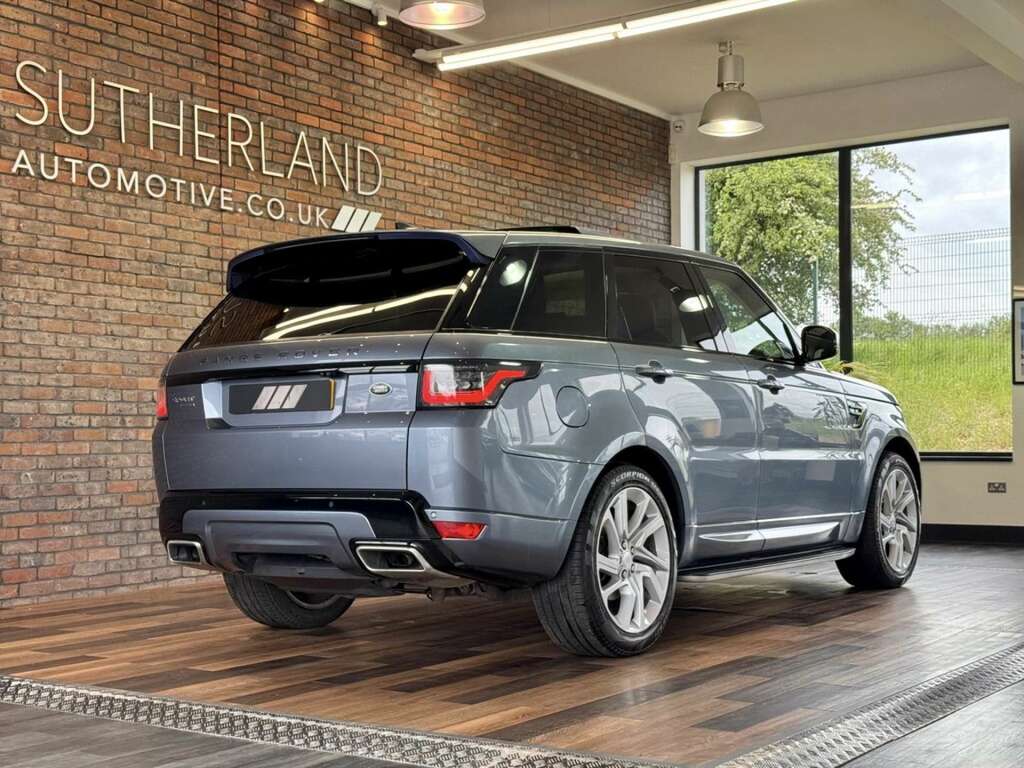 Land Rover Range Rover Sport 3.0 Range Rover Sport Hse Dynamic Sdv6 4Wd LS18OGE Blue #4