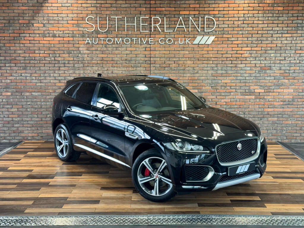 Jaguar F-Pace 3.0 F-pace V6 S Awd D 4Wd Black