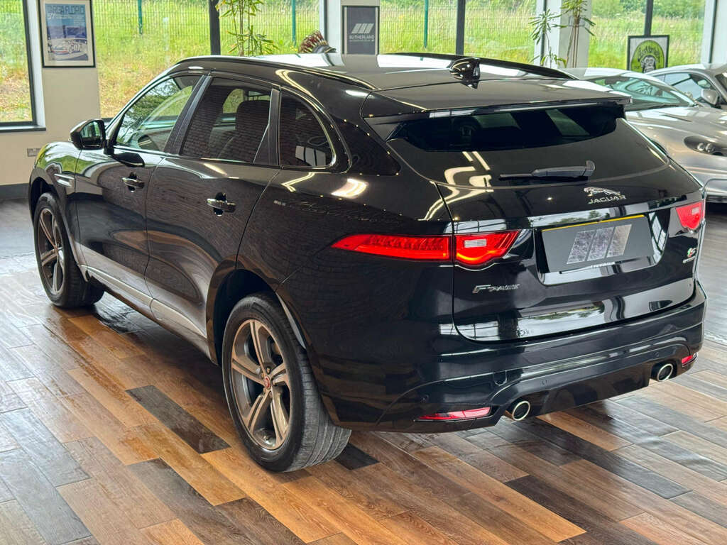 Jaguar F-Pace 3.0 F-pace V6 S Awd D 4Wd RK66MKU Black #6