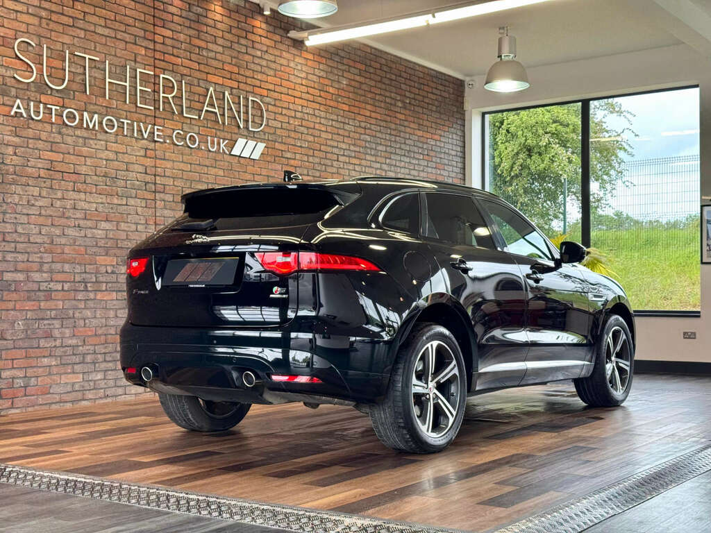 Jaguar F-Pace 3.0 F-pace V6 S Awd D 4Wd RK66MKU Black #5