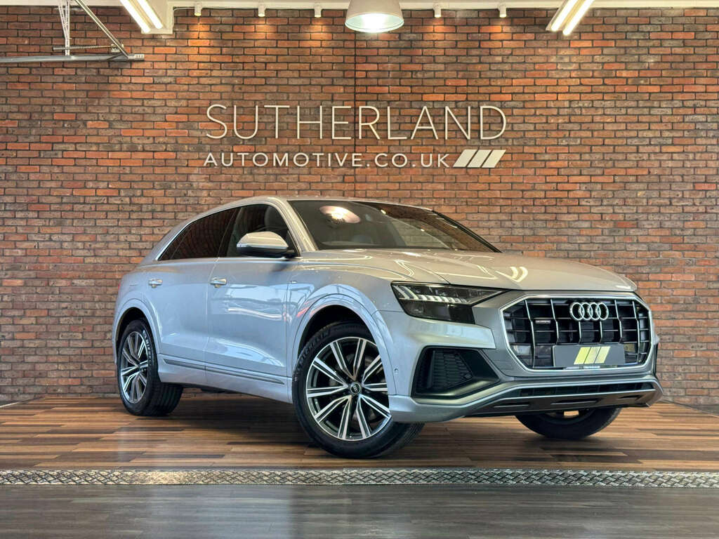 Audi Q8 3.0 Q8 S Line 50 Tdi Mhev Quattro 4Wd Silver