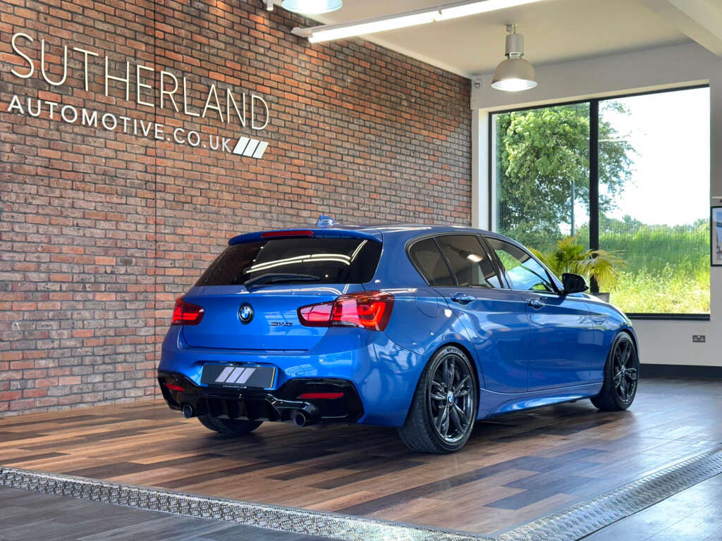 BMW 1 Series 3.0 M140i Shadow Edition GV67WTD Blue #4