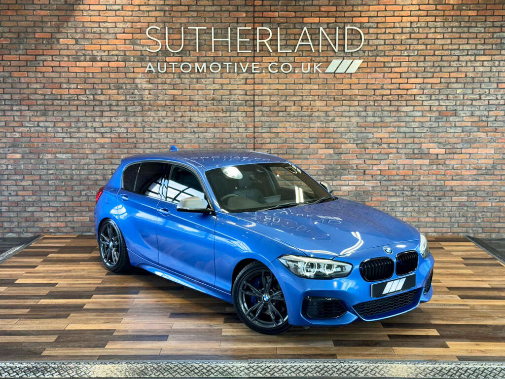 BMW 1 Series 3.0 M140i Shadow Edition GV67WTD Blue