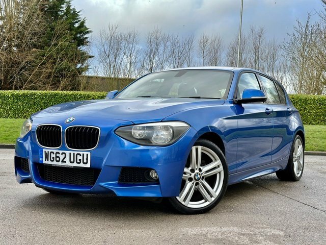 BMW 1 Series 2.0 118D M Sport 141 Bhp WG62UGU Blue #3