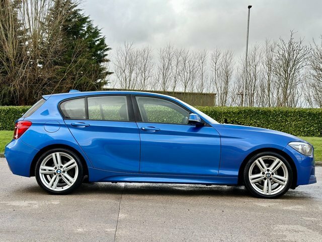 BMW 1 Series 2.0 118D M Sport 141 Bhp WG62UGU Blue #4