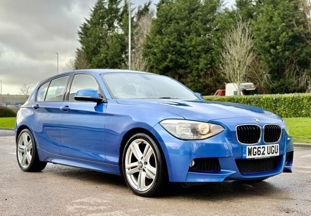 BMW 1 Series 2.0 118D M Sport 141 Bhp WG62UGU Blue #6