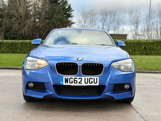 BMW 1 Series 2.0 118D M Sport 141 Bhp WG62UGU Blue #2