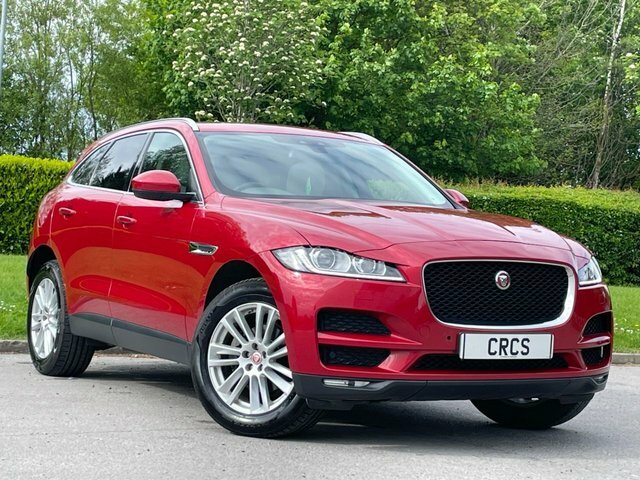Jaguar F-Pace 2.0 D180 Portfolio Suv Awd Euro 6 Red