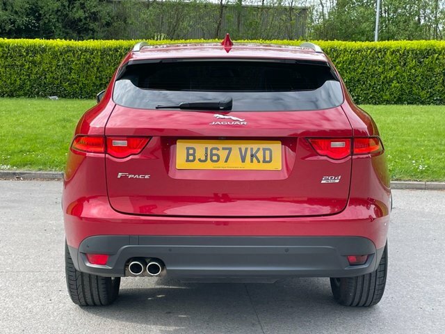 Jaguar F-Pace 2.0 D180 Portfolio Suv Awd Euro 6 BJ67VKD Red #6