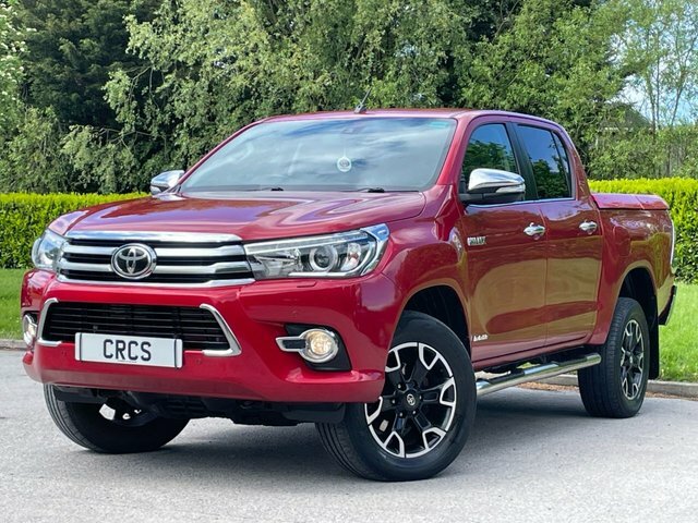 Toyota HILUX 2.4 D-4d Invincible X Pickup Double Cab Red #2