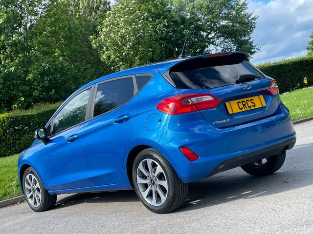 Ford Fiesta 1.1 Ti-vct Trend Hatchback Euro WP69YUL Blue #3