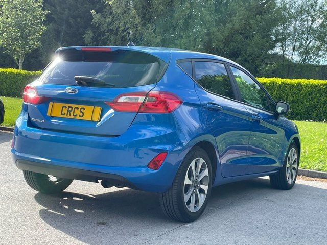 Ford Fiesta 1.1 Ti-vct Trend Hatchback Euro WP69YUL Blue #4