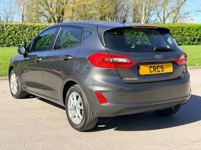 Ford Fiesta 1.1 Ti-vct Zetec Hatchback Euro ND68YGW Grey #4