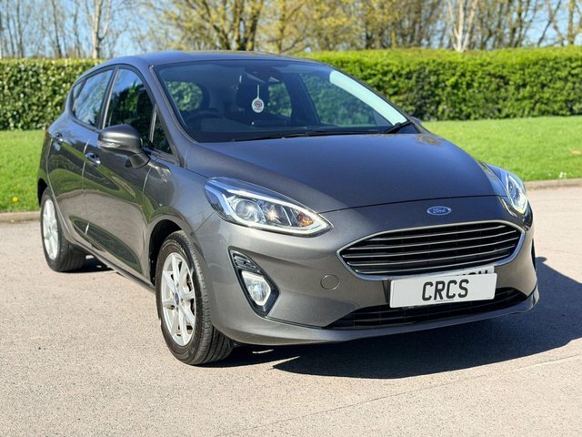 Ford Fiesta 1.1 Ti-vct Zetec Hatchback Euro ND68YGW Grey #2
