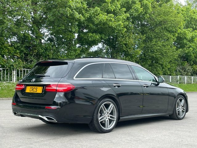 Mercedes-Benz E Class 2.0 E220d Amg Line Premium Plus Estate Diese PL66JAU Black #4