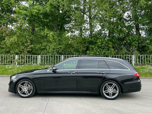 Mercedes-Benz E Class 2.0 E220d Amg Line Premium Plus Estate Diese PL66JAU Black #6
