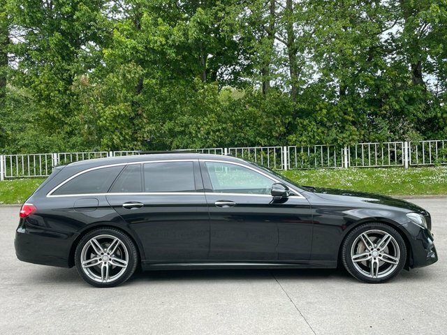 Mercedes-Benz E Class 2.0 E220d Amg Line Premium Plus Estate Diese PL66JAU Black #5