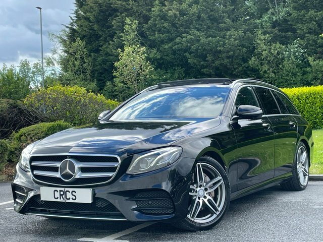 Mercedes-Benz E Class 2.0 E220d Amg Line Premium Plus Estate Diese PL66JAU Black #2