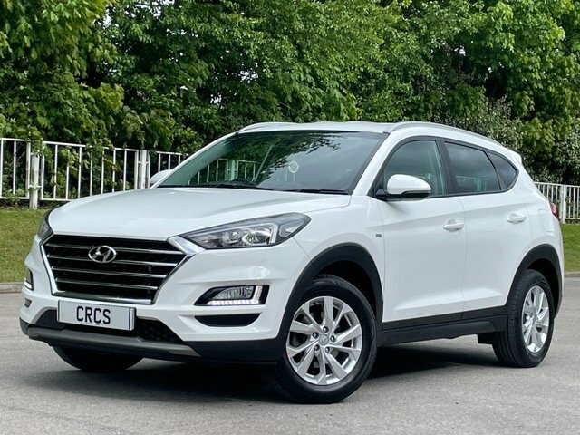 Hyundai Tucson 1.6 Crdi Mhev Se Nav Suv Hybrid GC21TSX White #2