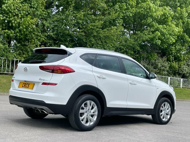 Hyundai Tucson 1.6 Crdi Mhev Se Nav Suv Hybrid GC21TSX White #4