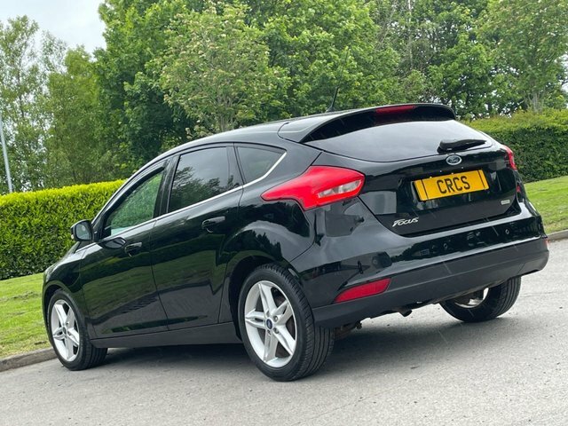 Ford Focus 1.0T Ecoboost Zetec Hatchback Eu FE66HSZ Black #3