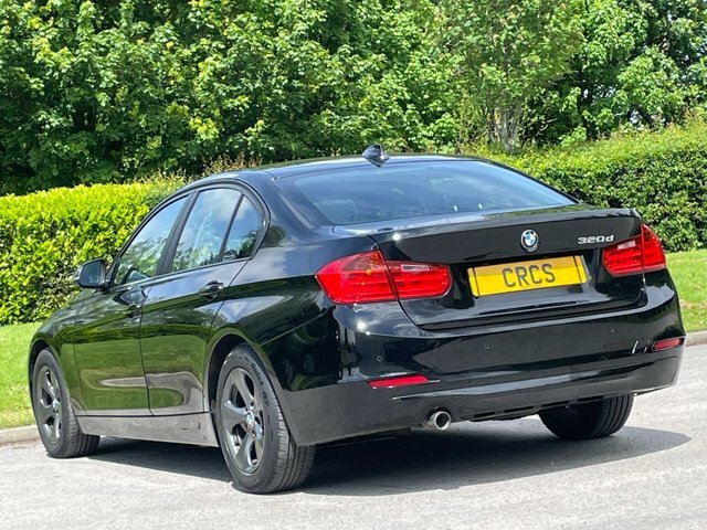 BMW 3 Series 2.0 320D Ed Efficientdynamics Saloon Ma MM14WNF Black #3