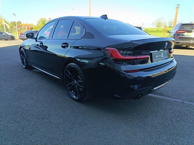 BMW 3 Series 2.0 318D M Sport Saloon Euro 6 TXZ8621 Black #4