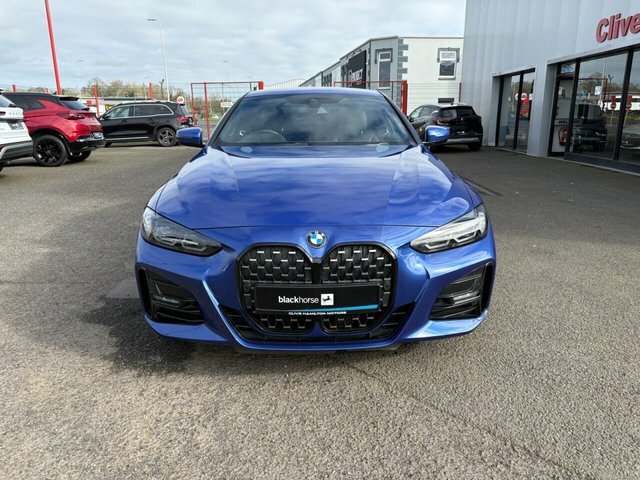 BMW 4 Series Gran Coupe 2.0 420D Mht M Sport Coupe Hybrid Blue #2